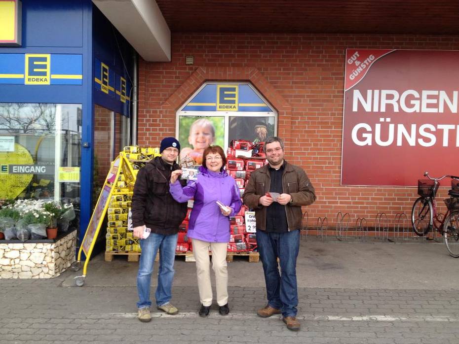 Das Foto zeigt eine Gruppe von Personen.