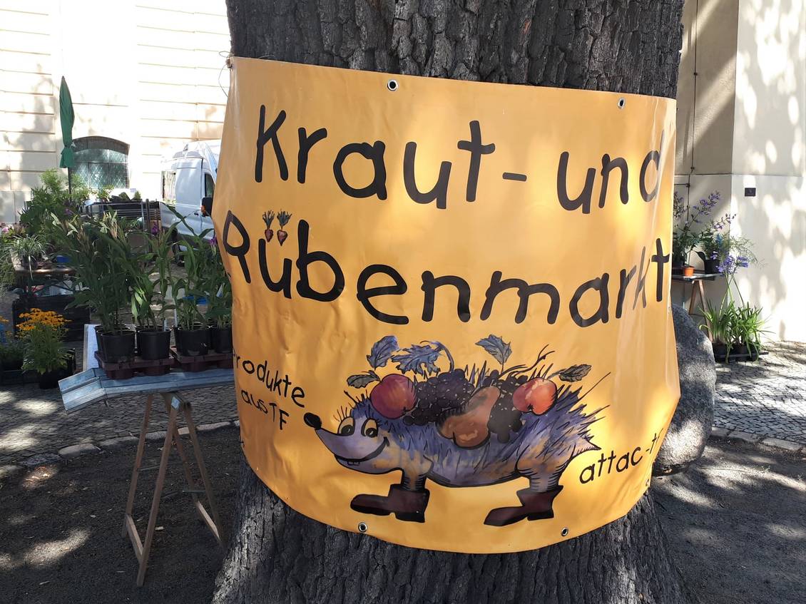 Das Foto zeigt ein Plakat.