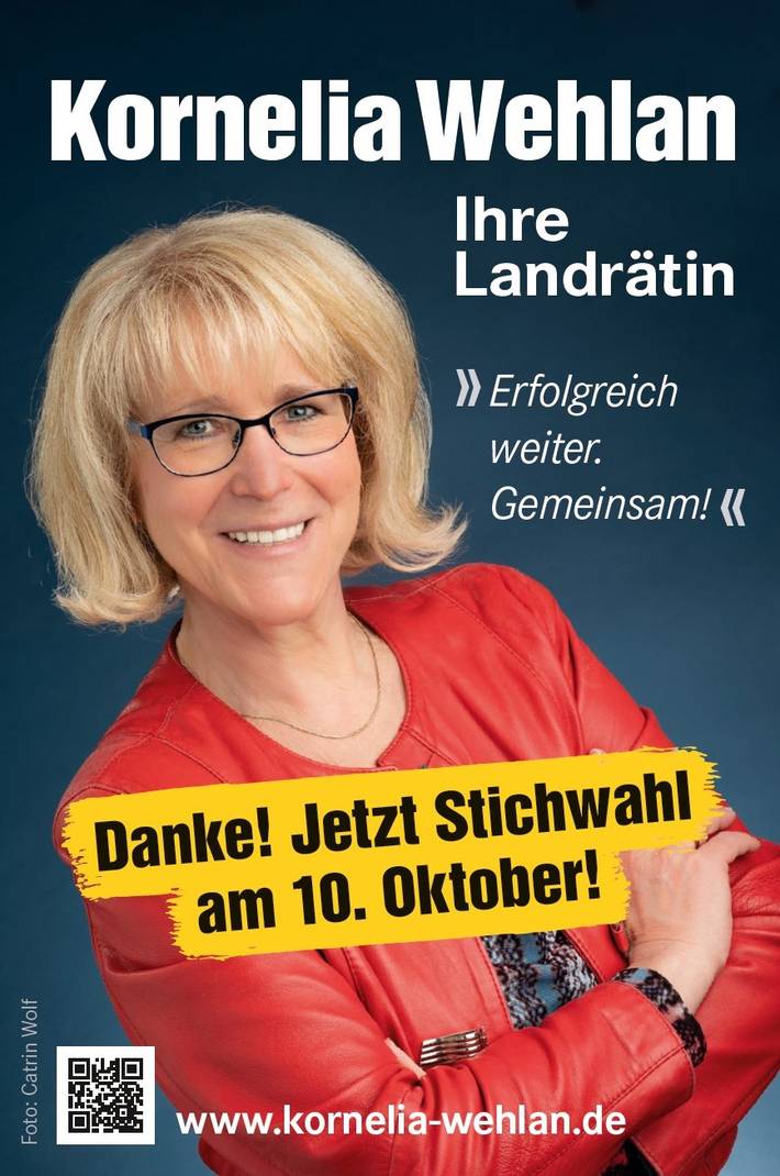 Das Foto zeigt ein Wahlplakat.